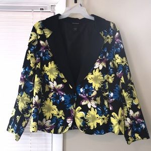 Ashley Stewart Floral Blazer